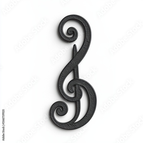 Wallpaper Mural A stylized symbol for musical key changes Torontodigital.ca