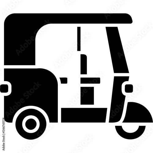 Auto Pedicab Icon