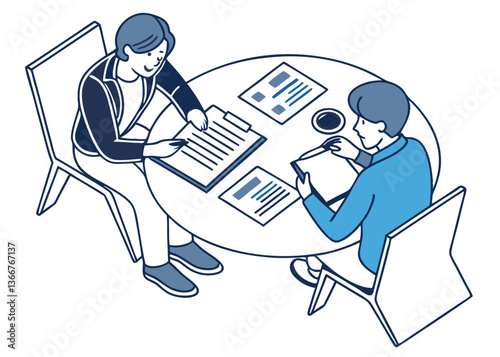 Modern business vector illustration for marketing use
