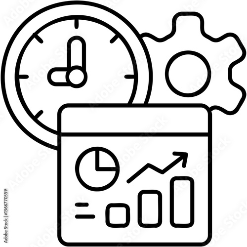 Time Analysis Icon