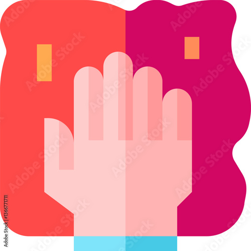 wipe Illustration on a white background.