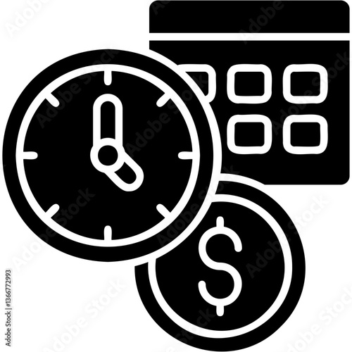 Time Budgeting Icon