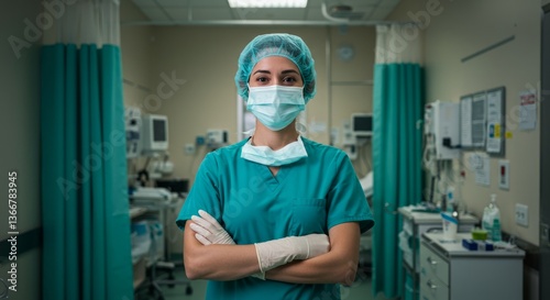 surgeon in operating room
