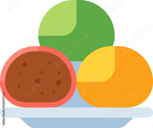 mochi Illustration on a white background.