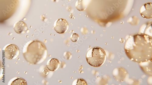 Close-up of plant-based oil absorption into soft skin, glowing radiant effect, wellness and self-care theme, ultra-detailed high-resolution textures
