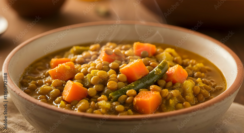 Hearty Lentil Soup With Carrots And Spices Hearty Lentil Soup With Carrots And Spices