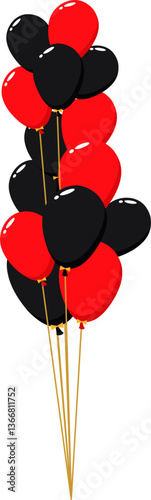 Black Friday Balloons Decoration