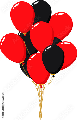 Black Friday Balloons Decoration