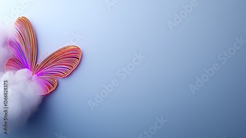Soft pink purple flower petals abstract background