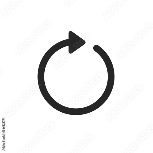 Clockwise Arrow