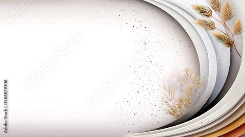 Soft white beige abstract texture background