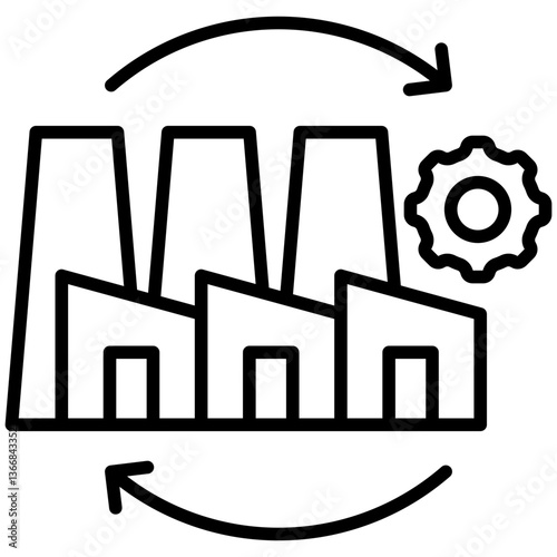Industrial Process Icon