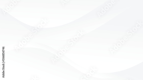 abstract white background with gradient color and wavy lines 