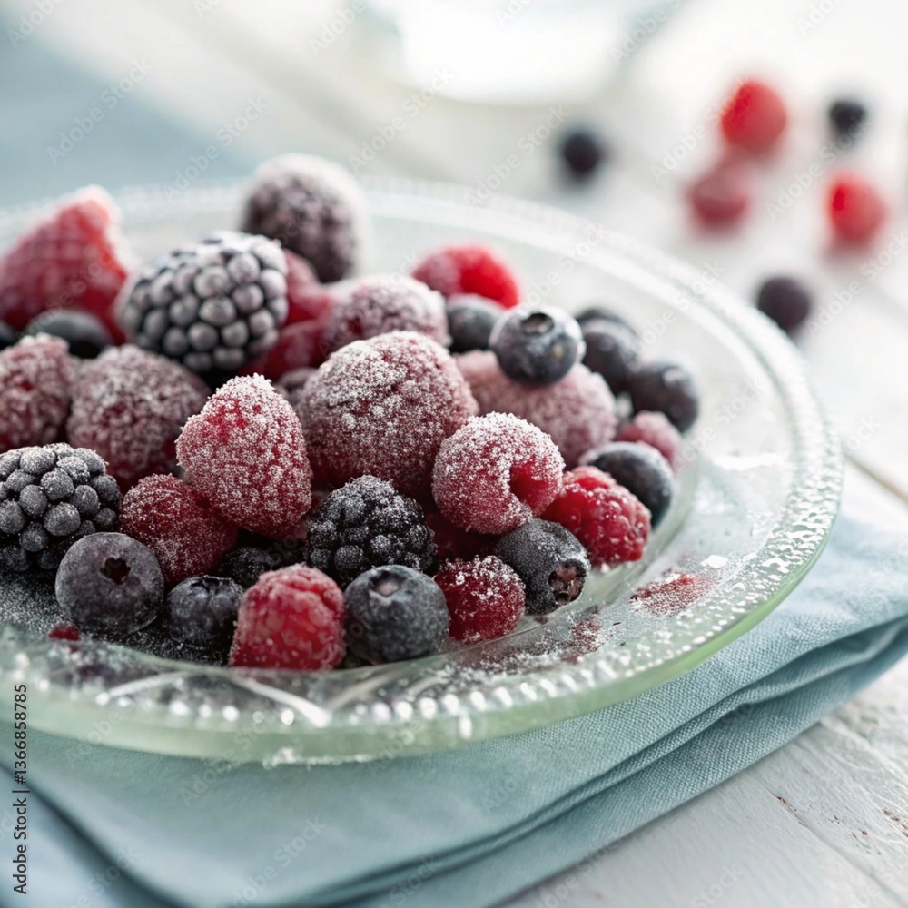 fresh berries on a plate fresh berries on a plate
