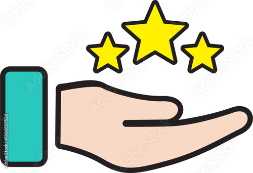 hand free icon vector design