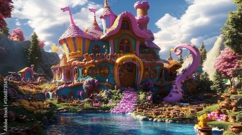fairy tale castle description