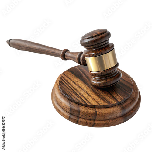 Wooden Gavel & Sound Block