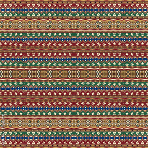 Patola Pattern is a traditional double ikat weaving technique from Patan, Gujarat, India. Patola textiles are renowned for their vibrant colors, intricate geometric designs, and symmetrical patterns