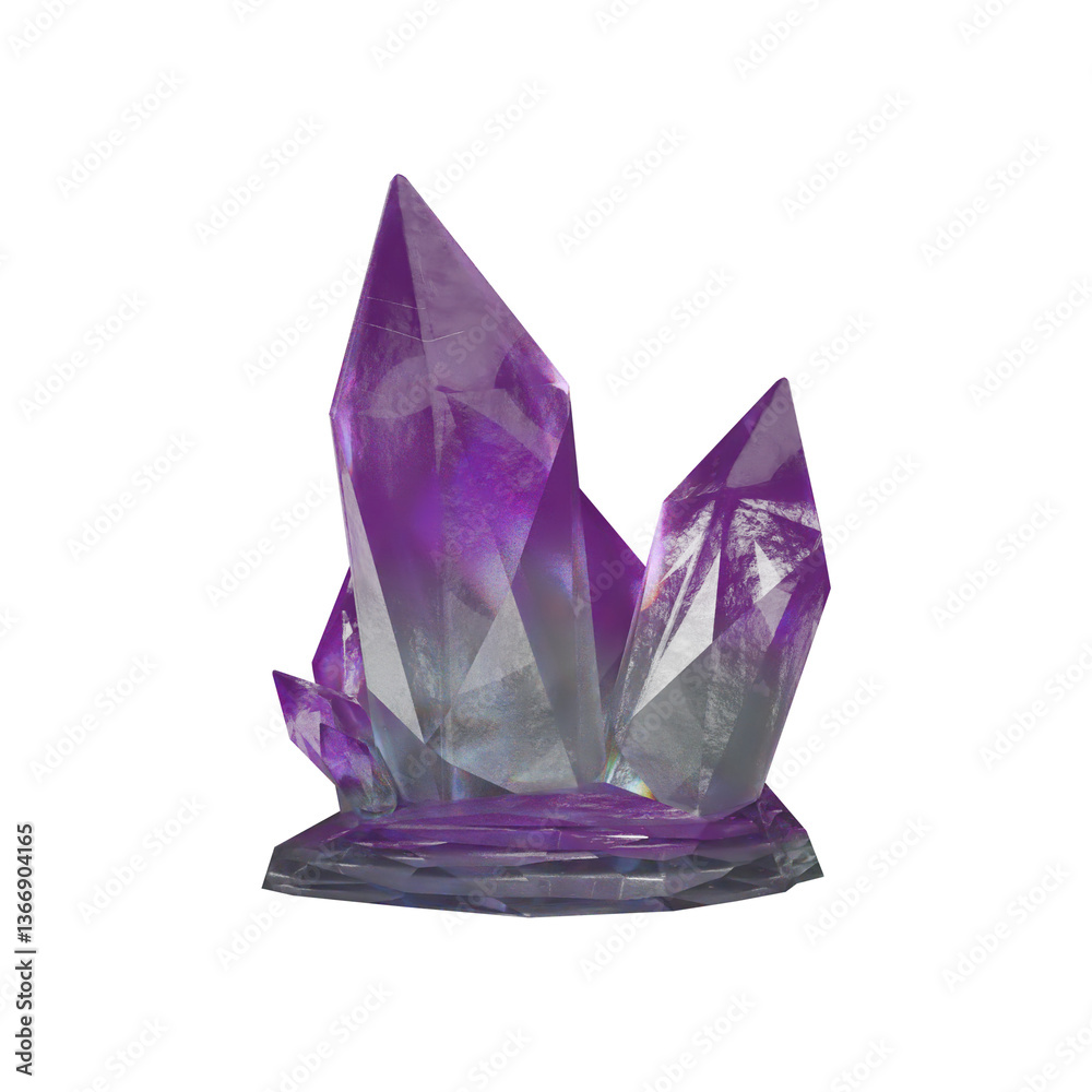 Natural Amethyst Quartz Cluster Natural Amethyst Quartz Cluster