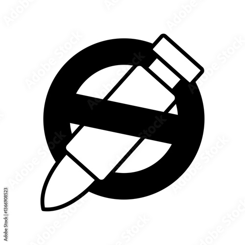 bullet black icon