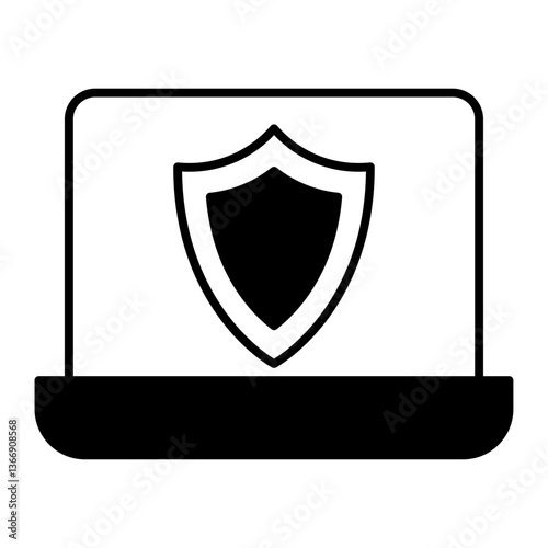 Free Download cyber security  black icon - GFXLoad