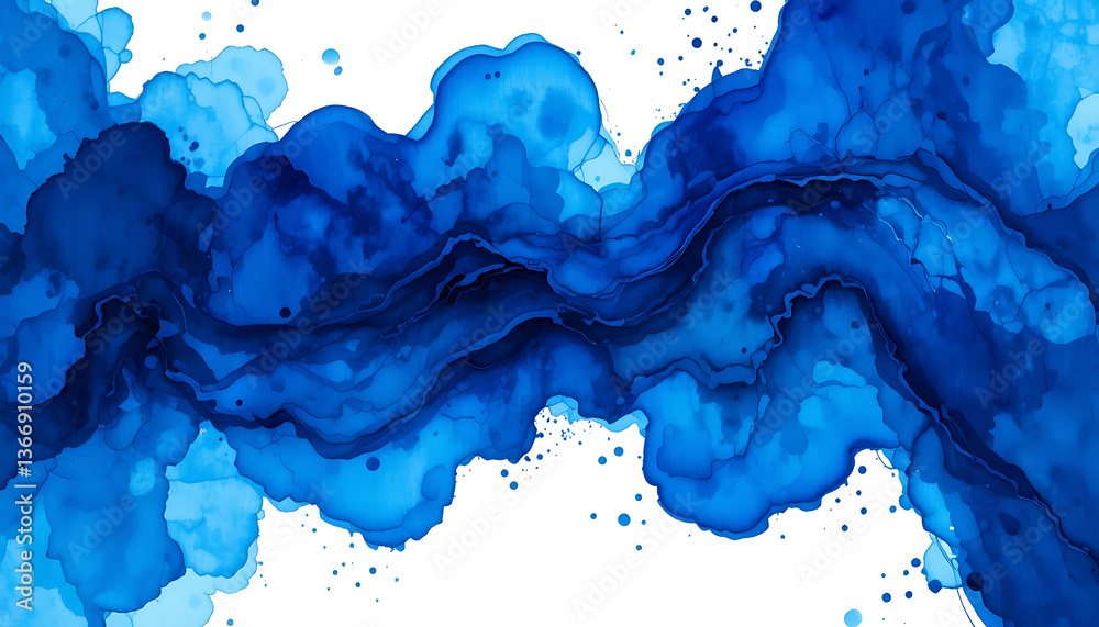 Obraz premium abstract blue background