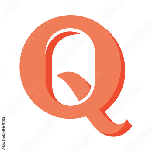 Retro Vintage Q Letter Vector Logo Design Template Use Any Purpose