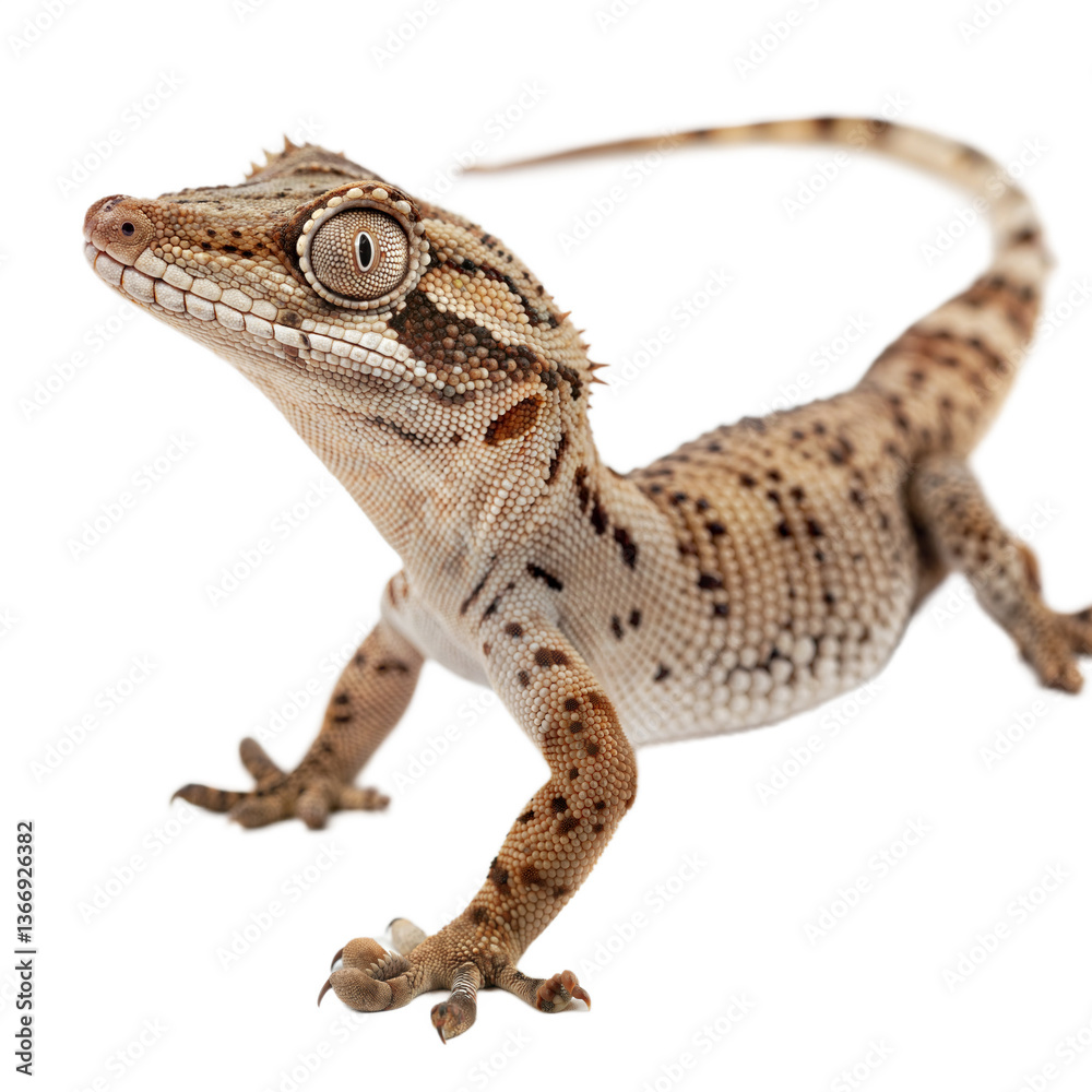 Naklejka premium Gargoyle Gecko AI Generated Image