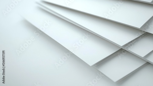 Cascading letter-sized papers in graceful descent, some sheets perfectly flat while others ripple and bend naturally, extreme close-up perspective showing fine paper fiber texture and deckled edges,