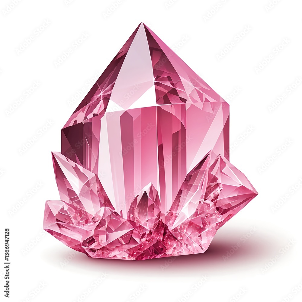 Pink Crystal Cluster Pink Crystal Cluster