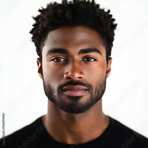 ideal for png: medium shot of a man with flawless white background


