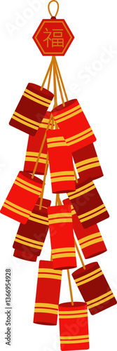 Firecracker Chinese New Year Decoration