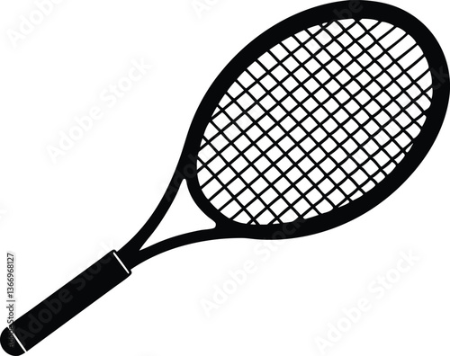 tennis racket silhouette vector,tennis clip art