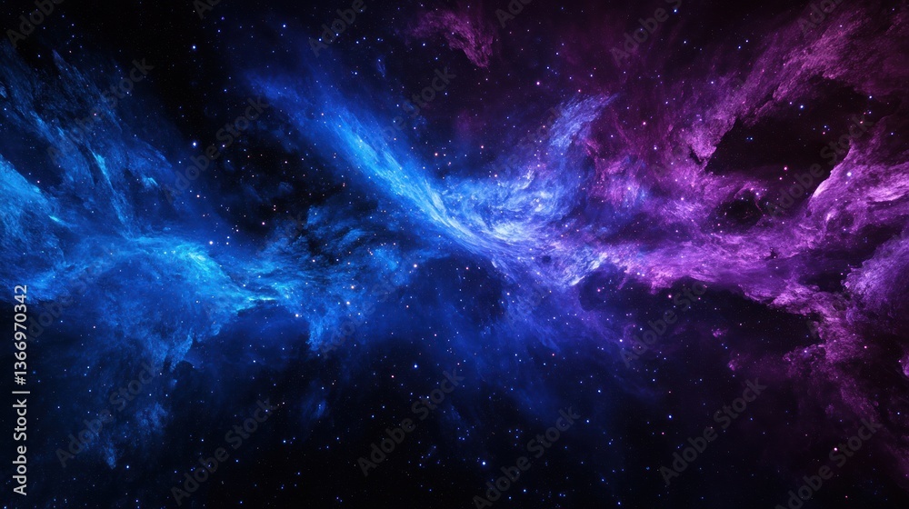 Fototapeta premium Cosmic Nebulae in Deep Space (1)