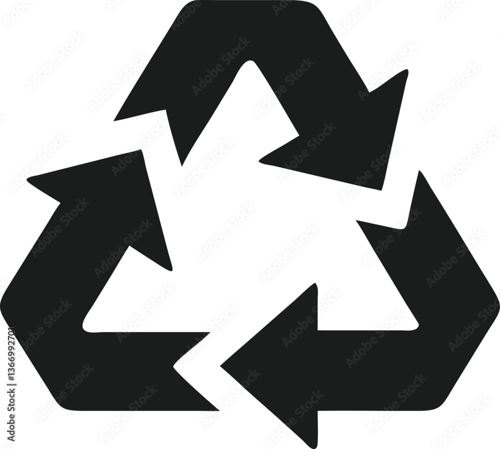 recycle symbol vector recycle symbol vector