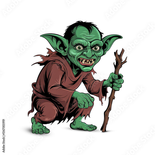 Vászonkép Green goblin