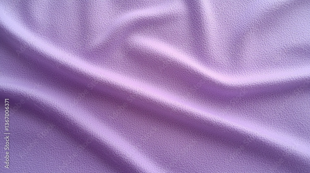 Fototapeta premium High-Resolution Light Purple Felt Fabric Texture Soft, Smooth Background with Flat Surface