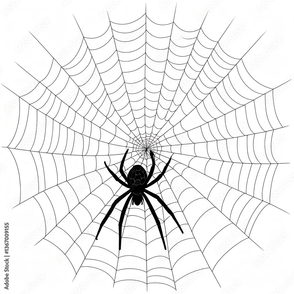 Fototapeta premium Spider in Web