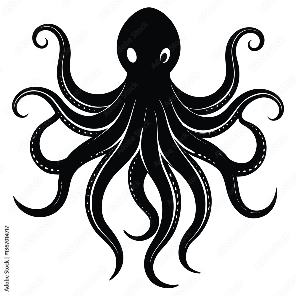 a octopus vector