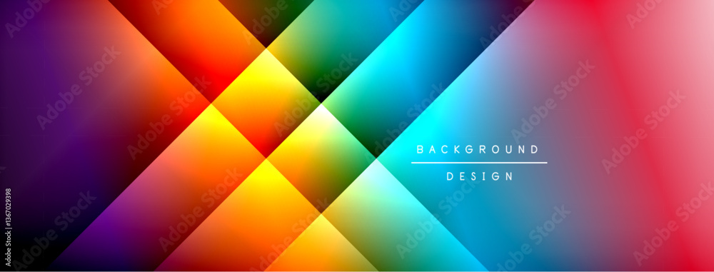 Colorful gradient with lines made of shadow and light. Creative background Colorful gradient with lines made of shadow and light. Creative background