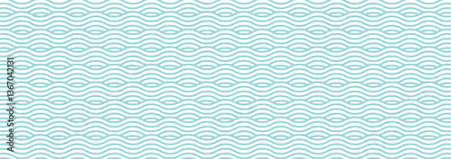 thin line waves pattern design. ocean wave Background. Japanese geometry seamless pattern.