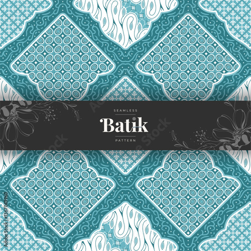vintage javanese batik pattern 6