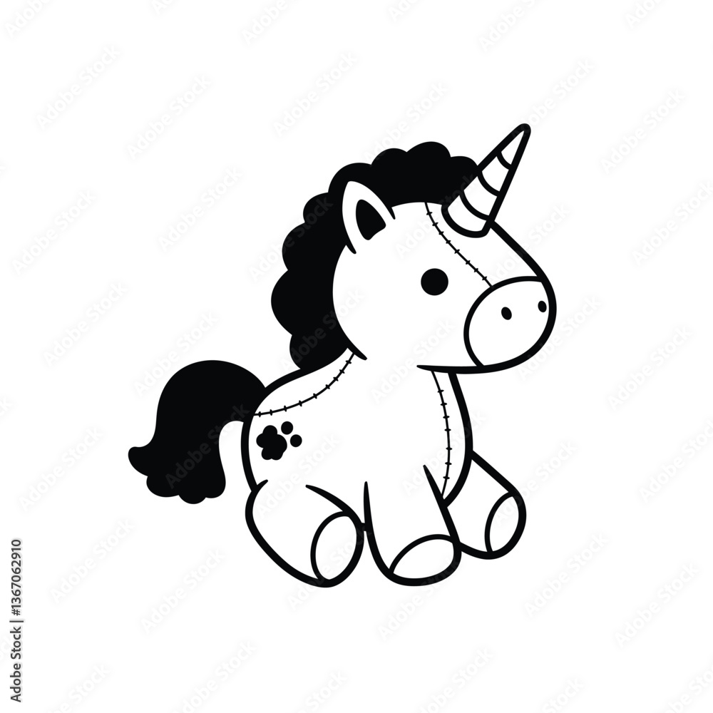 Fototapeta premium vector illustration of cartoon animal
