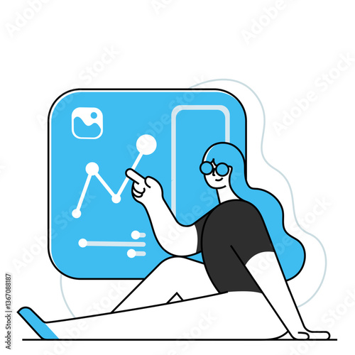 man skiing in the mountains