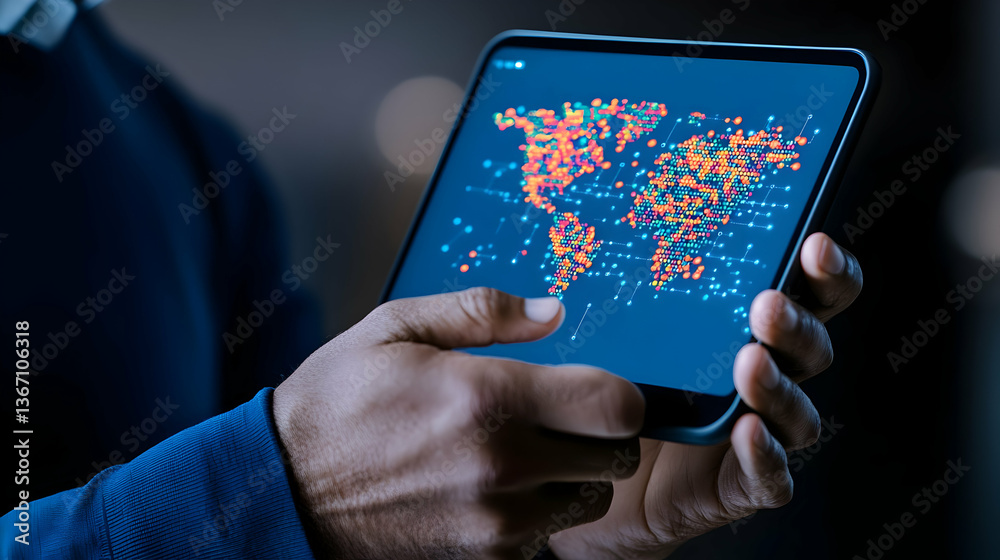 custom made wallpaper toronto digitalDigital dashboard displaying financial data and analytics with various graphs and charts.