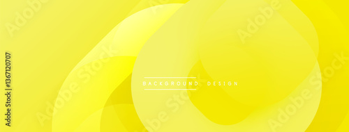 Circular abstract design with overlapping translucent circles and round shapes, blending gradients and smooth curves, creating depth, contrast, and a dynamic visual effect