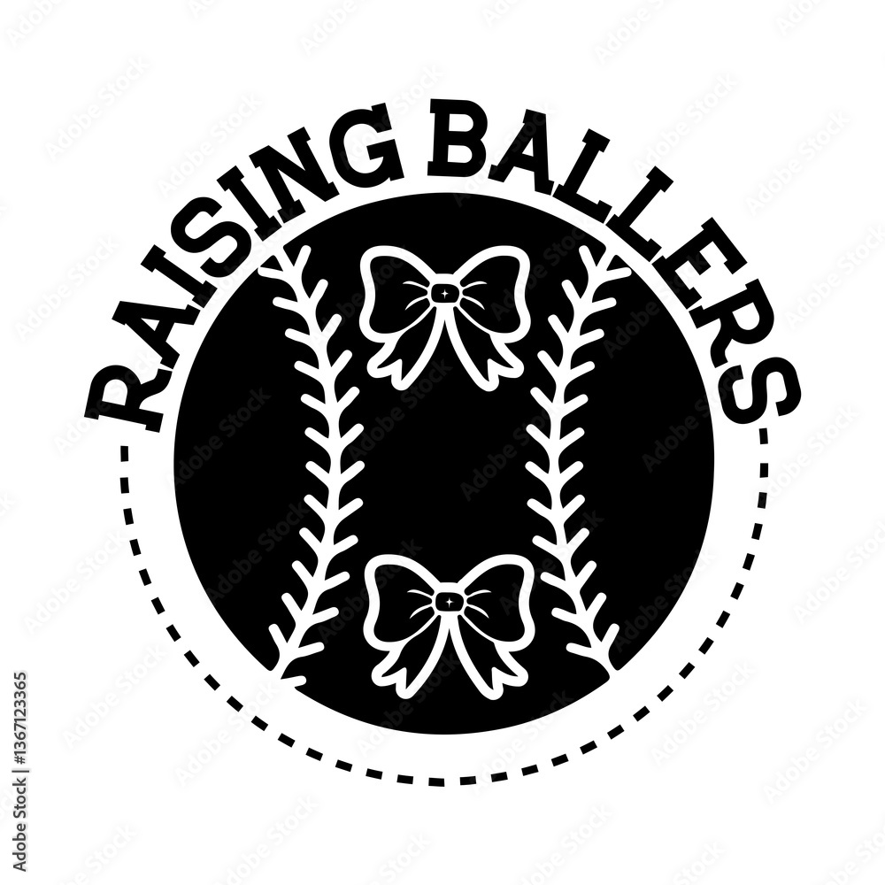 Obraz premium Raising ballers SVG Design