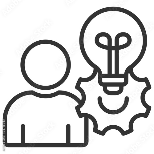 Proactive Outline Icon