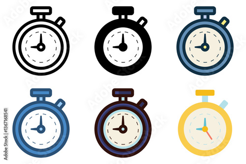 stopwatch icon vector illustration
