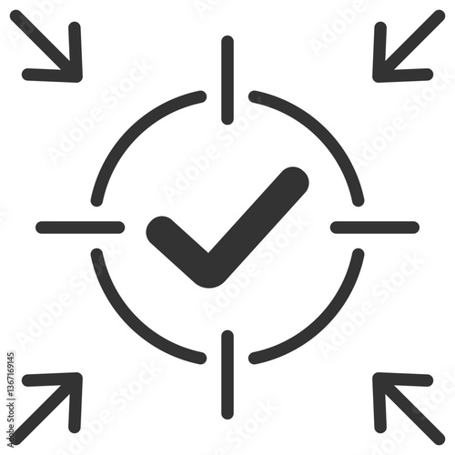 Impact Glyph Icon
